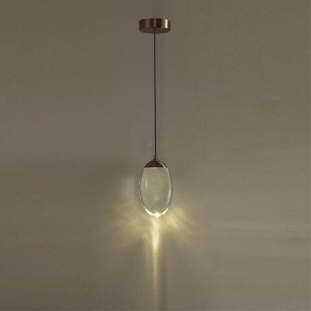 7159/3L HIGHTECH ODL26 231 светильник бронза/хрусталь/металл IP20 LED 3W 400Лм 3000K 220-240V PURA