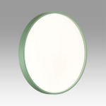 7743/EL COLOR SN Светильник светодиодный потолочный пластик/белый/зеленый LED 70Вт 3000-6000К D480 IP43 пульт ДУ MAVIC