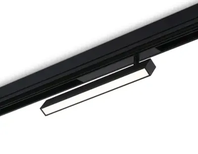 Светильник светодиодный диммируемый для шинопровода Magnetic 220V GL1332 BK черный IP20 18W 3000K-6400K 120° 342*25*112 (Без ПДУ)