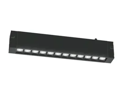 Светильник трековый светодиодный Magnetic SMART 220V 25mm GL8075 BK черный IP20 9W 3000-6000K 24° 220*25*41