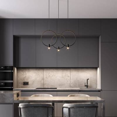 Подвесной светильник 50257/3 LED черный