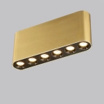 7093/15CL HIGHTECH ODL25 335 Потолочный светильник бронзовый/металл/акрил IP20 LED 9W 690Лм 3000K 220V SMALL