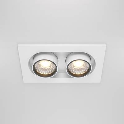 Встраиваемый светильник Hidden 4000K 2x10W 36°, DL045-02-10W4K-W. TM Maytoni