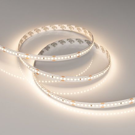 Светодиодная лента RT-A192-10mm 24V Warm3500 (17.6 W/m, IP20, 2835, 5m) (Arlight, высок.эфф.150 лм/Вт)