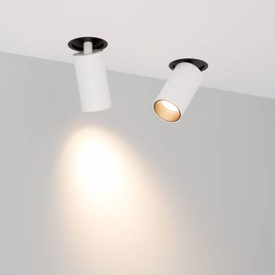 Светильник SP-NUANCE-TRIMLESS-PULL-R35-7W Warm3000 (WH, 36 deg, 230V) (Arlight, IP40 Металл, 5 лет)