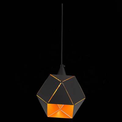 SL258.403.01 Светильник подвесной ST-Luce Черный/Черный, Золото E14 1*40W