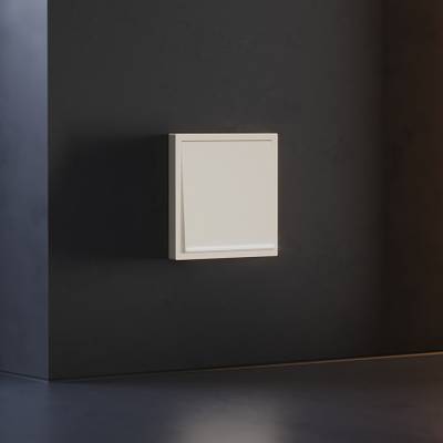 VLS000213 Клавиша для выключателя/переключателя одноклавишного с подсветкой, S70 (хлопок). (ТМ Maytoni)