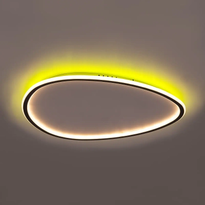 Citilux ТRIO CL215B261E LED RGB Люстра с пультом Чёрная