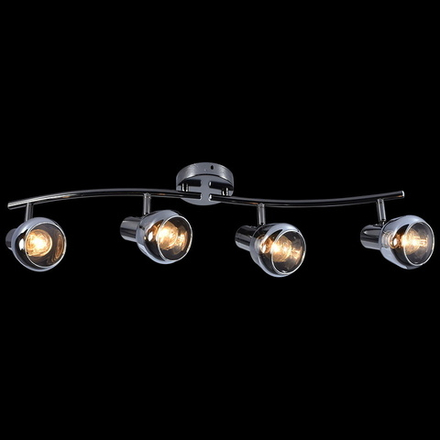05960-0.8-04 PEARL BK (DARK CHROME) светильник потолочный Reluce, E14х4
