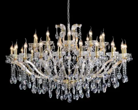 Люстра Crystal Lux HOLLYWOOD SP20+10 GOLD 2011/330