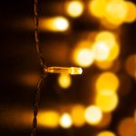 Светодиодная гирлянда занавес теплый белый 2*3м IP20 200-002 теплый белый, LED