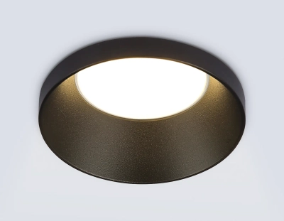 Светильник встраиваемый TN102802 BK черный GU5.3 D71*34