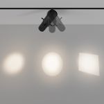 Трековый светильник Gala Exility 3000K 10Вт 20°-35°, TR108-2-10W3K-B. TM Maytoni