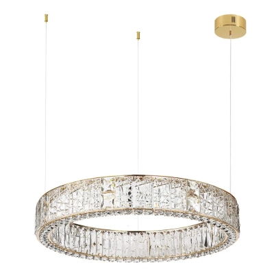 5071/100L HALL ODL24 595 золото/прозрачный/металл/хрусталь/стекло Люстра LED 80W 3700K VERSION