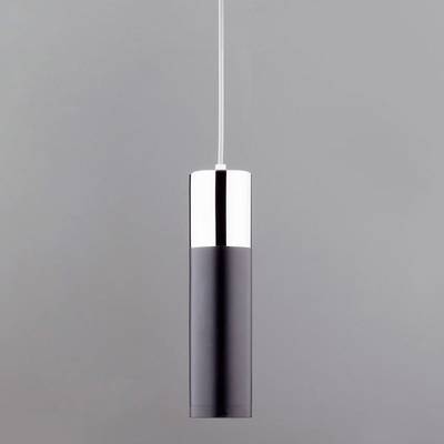LED светильник подвесной в стиле лофт 50135/1 LED хром/черный