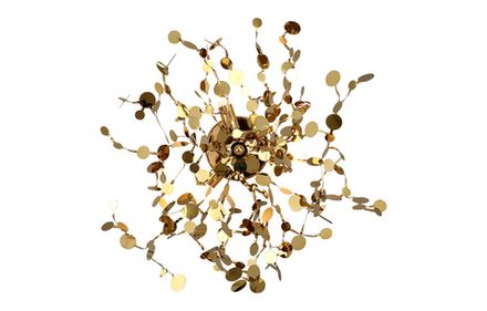 Бра Crystal Lux GARDEN AP-PL3 D400 GOLD 1860/403
