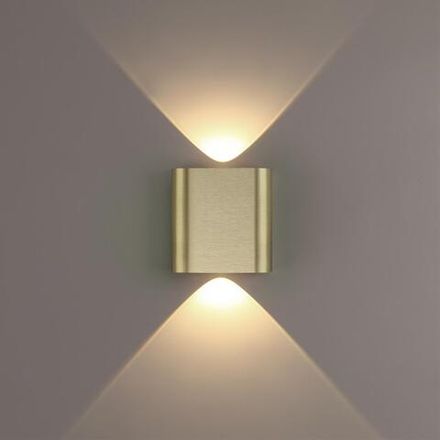 7107/2WL HIGHTECH ODL26 Настенный светильник бронза/металл IP20 LED 2W 3000K 220V MAGNUM