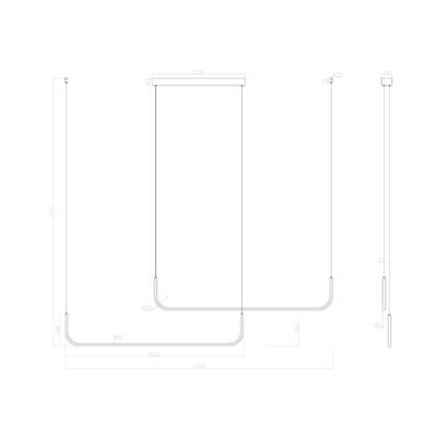 Подвесной светильник Arte Lamp DUBHE A2917SP-33BK, 1хLED