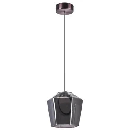 796118 Люстра CARAMELLO LED 6W 110LM КОФЕЙНЫЙ/ПЕПЕЛЬНЫЙ 3000K
