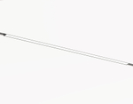 Светильник светодиодный трековый Magnetic 48V 10mm GL2330 BK черный IP20 30W 3CCT 3000-6400K 600*10*37