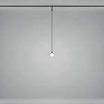 Трековый подвесной светильник Bubble Basity 4Вт 360°, TR181PL-1-4WTW-B. TM Maytoni