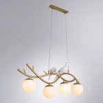 Подвесная люстра Arte Lamp ELTANIN A3422SP-4GO, 4хE27