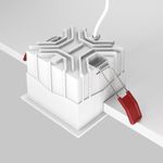 Встраиваемый светильник Alfa LED 4000K 1x15Вт 36° Dim Triac, DL043-01-15W4K-D-SQ-WB. TM Maytoni