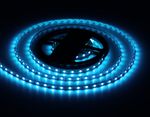 Комплект светодиодной ленты RGB 5m GS2402 5050 60Led /14.4W m/ 12V IP20 RGB/ 5000*10*1.87mm/ кратность резки 50mm (4 конт.) (адаптер, вилка, контроллер, пульт в комплекте)