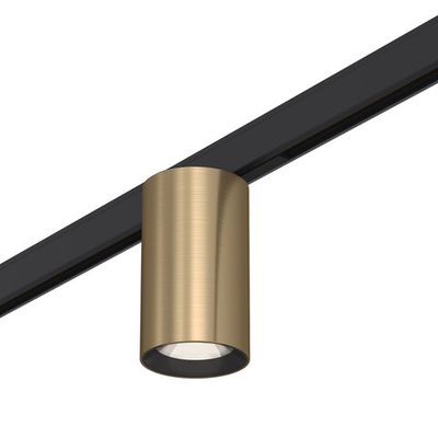 ST671.346.05 Магнитный трековый светильник Латунь LED 1*5W 4000K 340Lm Ra>90 36° IP20 D35xH58 24V