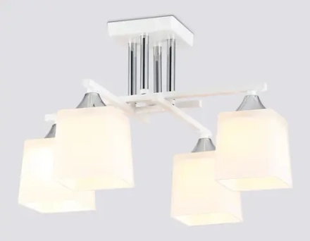 Светильник подвесной TR303041/4 WH белый E27/4 max 60W 420*420*260