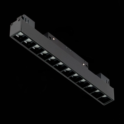 ST361.446.12 Магнитный трековый светильник Черный LED 1*12W 4000K 1 009Lm Ra>80 36° IP20 L222xW22xH44 48V