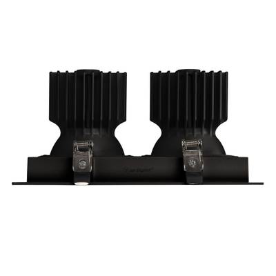 Светильник MS-VORTEX-BUILT-S250x140-2x30W Day4000 (BK-BK, 30 deg, 230V) (Arlight, IP20 Металл, 5 лет)