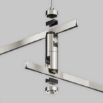 Подвес тросовый Hang двойной Flarity платина, TRA157SW-D1-PT. TM Maytoni