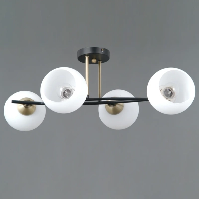 IL0798-4CSQ-25 BK AB TRENTO светильник потолочный ILLUMICO, E14х4