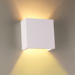 3883/1W HIGHTECH ODL19 365 белый гипсовый Настенный светильник G9 1*25W GIPS