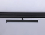 Светильник светодиодный трековый для шинопровода Magnetic GL4201 BK черный IP20 12W 4200K 48V 605*22*45