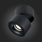 ST652.442.12 Светильник потолочный Черный LED 1*12W 4000K 1 000Lm Ra&gt;90 36° IP20 D100xH105 170-240V