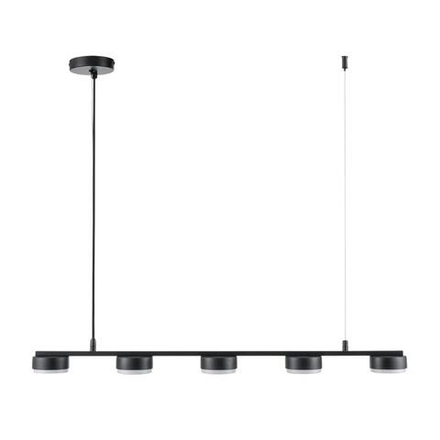 8117/5 COMFI LN26 236 черный, металл Подвесной светильник LED GX53 5*7W 220V TORINA