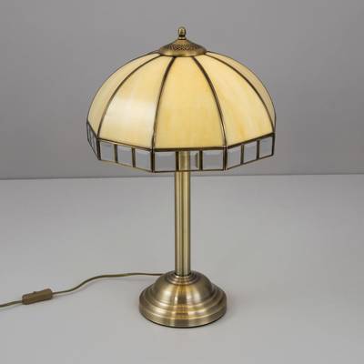 Citilux Шербург-1 CL440811 Настольная лампа витражная Бронза