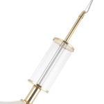 Светильник подвесной Crystal Lux VALENCIA SP1.3 GOLD 3290/201.3