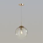 6509/1 SUSPENTIONI LN23 196 золотой Подвес E27 1*60W 220V SUMMER