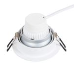 Точечный встраиваемый светильник Arte Lamp ALKES A2161PL-1WH, 1хGU10
