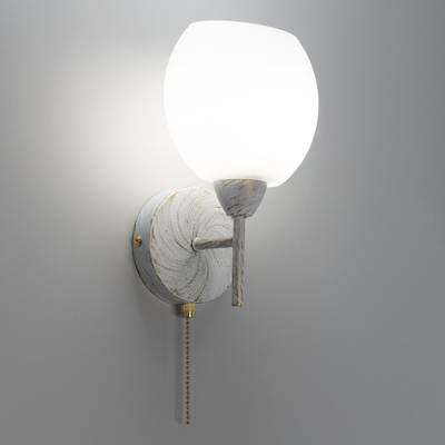 Citilux Флорида CL148310 Бра с выключателем Белое с патиной