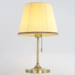 Citilux Линц CL402733 Настольная лампа бронза с кремовым абажуром