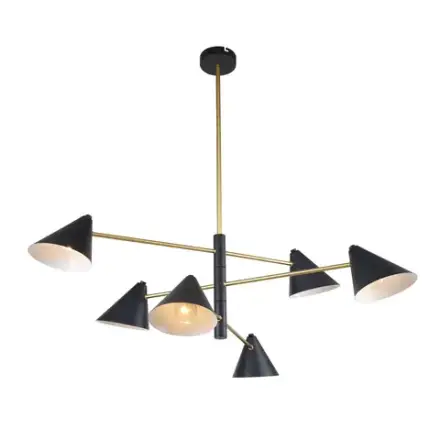 Потолочная люстра Trikoniya 3089-6P, 6*E14*40W. ТМ F-Promo