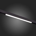 ST360.436.12 Магнитный трековый светильник Черный LED 1*12W 3000K 780Lm Ra&gt;80 120 IP20 L406xW22xH44 48V
