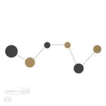 4211/51WL HIGHTECH ODL20 321 черн/золот/металл Настенный светильник провод 2,2м LED 29W GALAXY