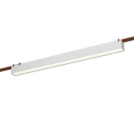 ST456.536.24 Св-к трек. Белый LED 1*24W 3000K 1 200Lm Ra90 120 IP20 L642xW40xH45 48V