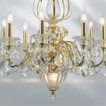 790112 Люстра SCHON 11х60W E14 Gold Lightstar