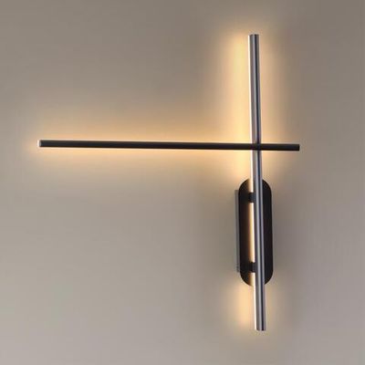 3890/20WLP L-VISION ODL20 310 черный/металл Настенный светильник LED 3000/3800/4800K (перекл. ч/з тумблер) 21W 220V RUDY